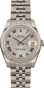 Rolex Datejust 178240 Silver Roman Dial