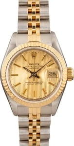 Ladies Rolex Oyster Perpetual DateJust Model 69173
