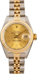 Used Rolex Datejust 79173 Champagne Dial