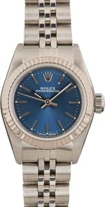 Rolex Oyster Perpetual 67194 Blue Dial