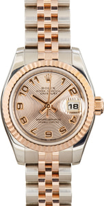 Ladies Rolex Ref Datejust 179171 Stainless Steel & Everose Gold