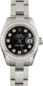 Used Rolex Datejust Ref 179384 Diamond Dial and Bezel
