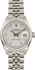 Pre-Owned Rolex Datejust 279160 Silver Index Dial