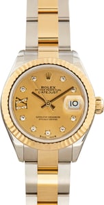 Used Rolex Lady Datejust Ref 279173 Diamond Dial
