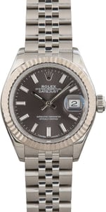 Ladies Rolex Datejust 279174 Dark Grey Dial