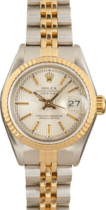 Pre-Owned Ladies Rolex Datejust 69173 Tapestry Dial