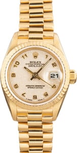 Rolex Lady Datejust 69178 Ivory Jubilee Arabic Dial