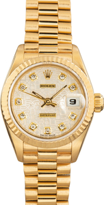 Pre-Owned Lady Rolex Datejust Ref 69178 Silver Jubilee Dial