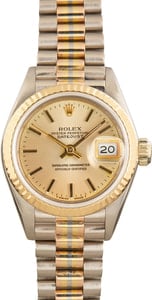 Ladies Rolex Datejust 69179 Tridor