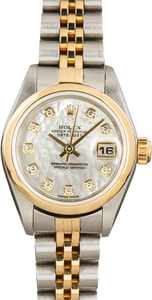Rolex Datejust 79163 Mother of Pearl Diamond Dial