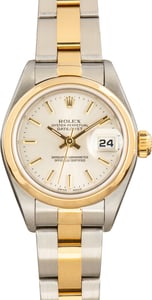 Used Ladies Rolex Datejust Ref 79163 Silver Dial