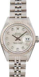 Ladies Rolex Datejust Ref 79174 Diamond Dial