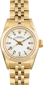 Pre-owned Ladies Rolex Oyster Perpetual ref 67197