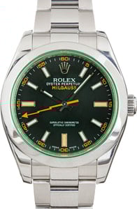 Rolex Milgauss Green Anniversary 116400V