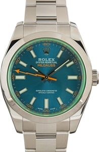 Rolex Milgauss 116400GV Blue