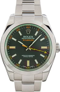 Used Rolex Milgauss Ref 116400V