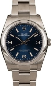 Rolex Oyster Perpetual 116000 Blue Dial