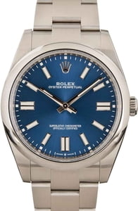 Rolex Oyster Perpetual 124300 Blue