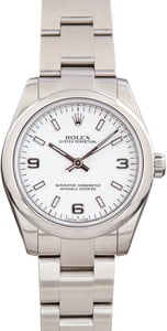 Rolex Oyster Perpetual 31 Steel 177200 White Dial