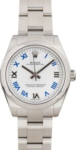 Used Rolex Oyster Perpetual 31 ref 177200 White Dial