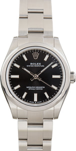 Used Rolex Oyster Perpetual 31 ref 277200 Black Dial