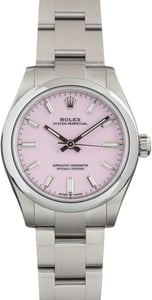 Used Rolex Oyster Perpetual 31 ref 277200 Candy Pink Dial