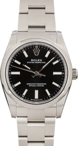 Rolex Oyster Perpetual 34 124200 Black Dial