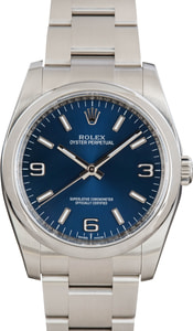 Rolex Oyster Perpetual 36 Ref 116000 Blue Dial