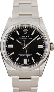 Rolex Oyster Perpetual Ref 126000 Black Dial
