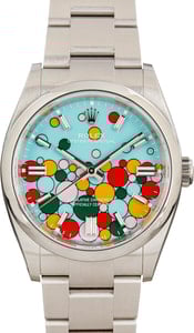 Rolex Oyster Perpetual 36 Ref 126000 Celebration Dial