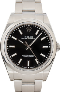 Rolex Oyster Perpetual 114300 Black Dial