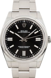 Rolex Oyster Perpetual Black 124300