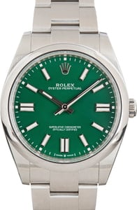 Pre-owned Rolex Oyster Perpetual 124300 Stainless Steel