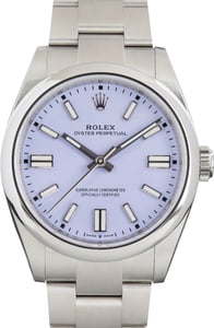 Pre-Owned Rolex Oyster Perpetual 41 Ref 134300 Lavender Dial