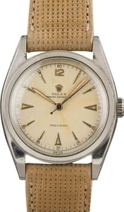 Vintage Rolex Oyster Perpetual 6098 Stainless Steel