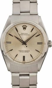 Vintage Rolex Oyster Perpetual 6564 Silver Dial