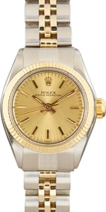 Used Rolex Oyster Perpetual ref 6719 Champagne Dial