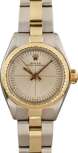 Ladies Rolex Oyster Perpetual 6724 Two Tone