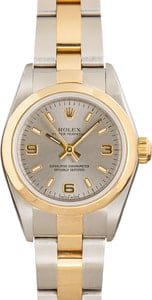 Ladies Rolex Oyster Perpetual 76183 Slate Dial