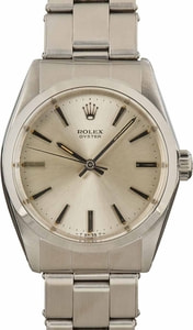 Pre Owned Rolex Oyster Precision 6426 Silver Index Dial