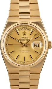 Used Rolex OysterQuartz 19018 Day-Date Integral Band