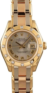 Ladies Rolex Pearlmaster 80318