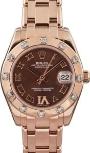 Rolex Pearlmaster 81315 Chocolate Dial