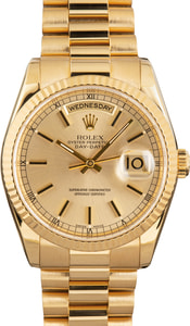 Rolex Day-Date 118238 Yellow Gold President