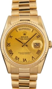 PreOwned Rolex President 118238 Champagne Dial