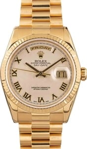 Rolex Day-Date President 118238 Roman Dial