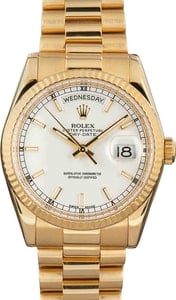 Rolex President Day-Date 118238 18K Gold