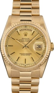 Rolex Day-Date President 18238 Champagne