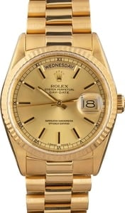 Rolex President 18238 Day-Date 18k Yellow Gold