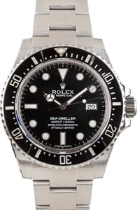 Rolex Sea-Dweller Black Dial 116600 Steel Oyster